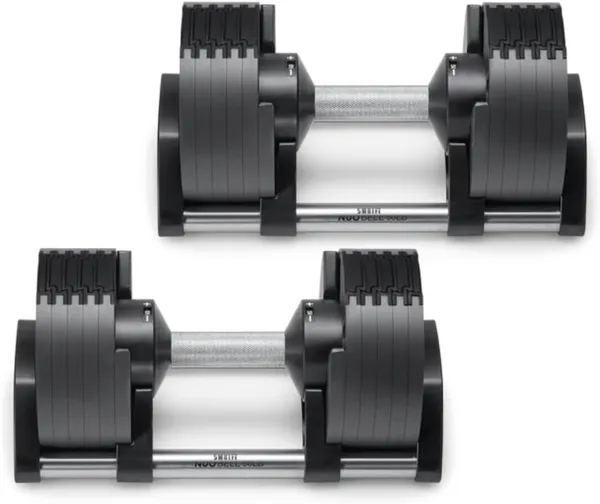 NUOBELL NUOBELL Adjustable Dumbbells 5-50 lb
